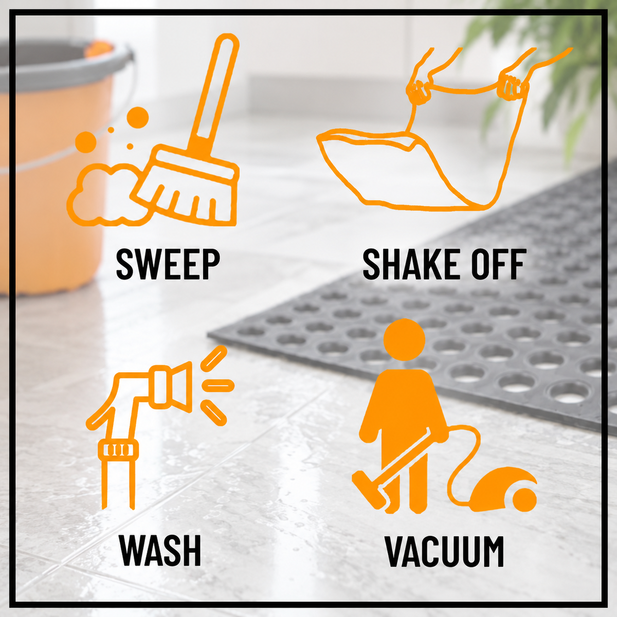 Heavy Duty Anti-Fatigue Floor Mat