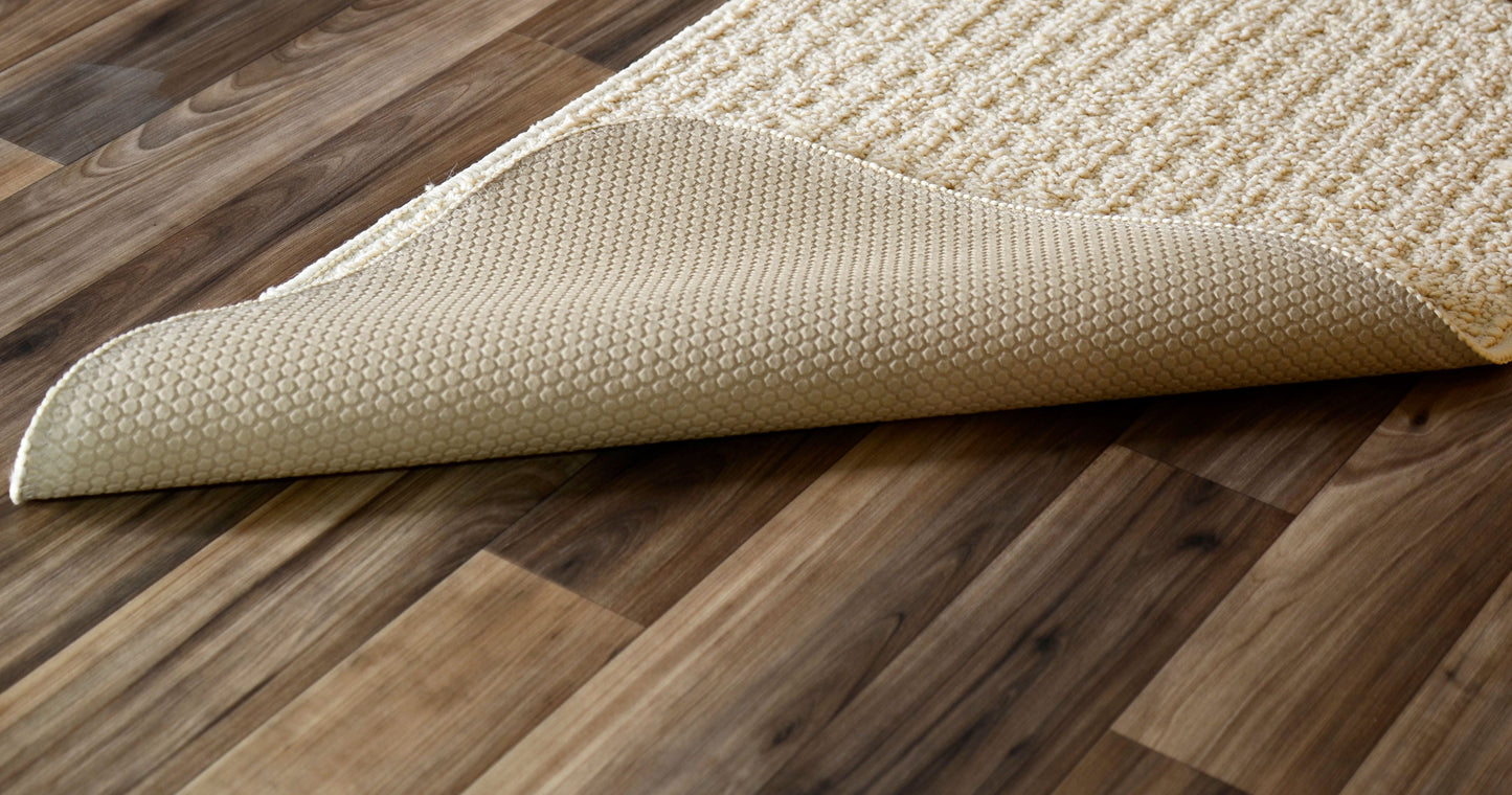 Garland Rug Herald Square 2pc Kitchen Rug Set 18 in. x28 in. Slice & 18 in. x28 in. Mat Ivory