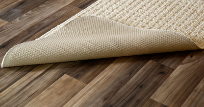 Garland Rug Herald Square 2pc Kitchen Rug Set 18 in. x28 in. Slice & 18 in. x28 in. Mat Ivory